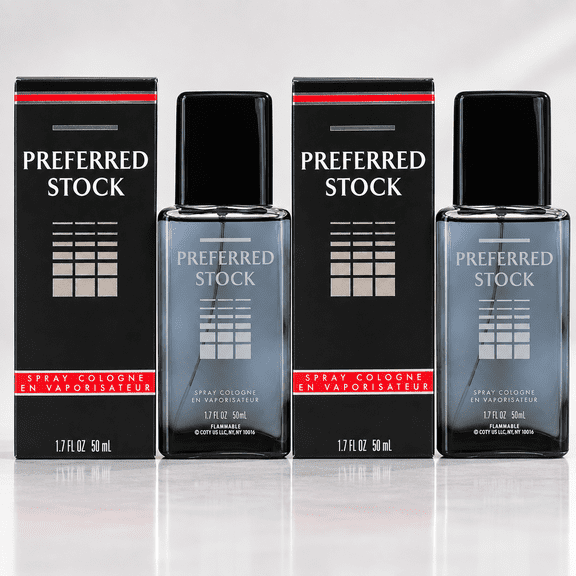 Preferred Stock by Coty Cologne for Men, Cologne Spray, 1.7 Oz, 2 Pack