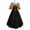 Yellow, variant on Jacenvly New Dresses for Women Plus Size Women's Round Neck Dress Flare Sleeve off Shoulder Medieval Vintage Dresses with Corset Patchwork Ball Gown Women Maxi Dresses