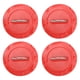 thumbnail image 1 of Juego de 4 almohadillas para aros en D y hebillas de acero inoxidable para una fijación duradera, kit de reparación de botes inflables de grado marino rojo, 1 of 8