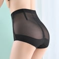 thumbnail image 4 of PEASKJP Tummy Control Shapewear Tummy Control Shaper Seamless Butt Lifter Slimmer Body Shaper, Black M, 4 of 5