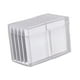 thumbnail image 5 of Caja de almacenamiento de pestañas acrílicas, contenedor para pestañas con 10 palés vacíos para transparente, 5 of 9