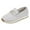 White, variant on Gvdentm Tennis Sneakers Women Round Women Mesh Straps Fashion Flat Shoes Women(Black,6.5)