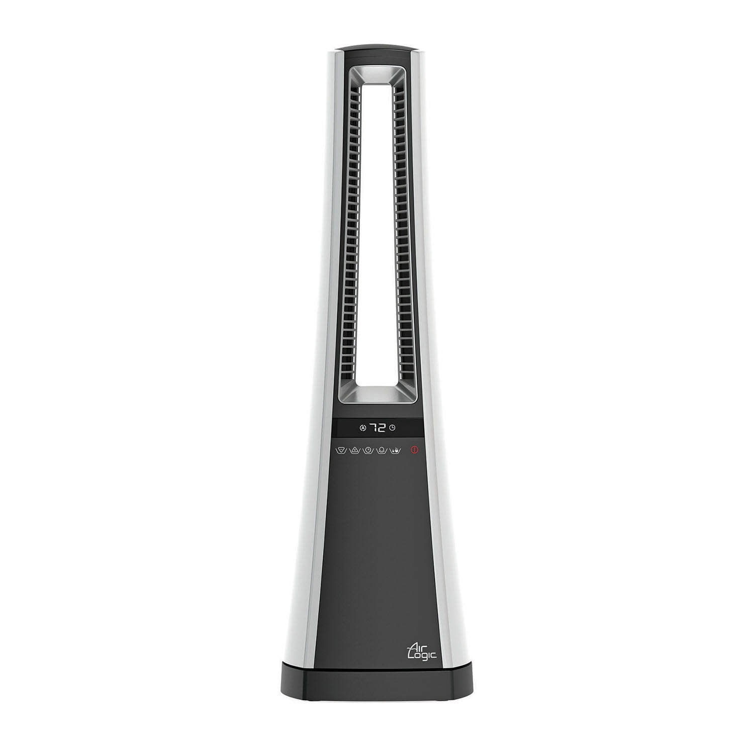 Lasko 1500W Air Logic Bladeless Electric Tower Space Heater with Remote