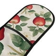 thumbnail image 4 of Yayeee Double Oven Mitt Kitchen Heat Resistant Baking 35" x7" Quilted Glove, Apples Flower Pattern, 4 of 6