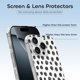 thumbnail image 3 of Funda de TPU con lunares para iPhone 16 Pro: ultrafina, a prueba de golpes, antiamarilleo, resistente a arañazos, compatible con carga inalámbrica, agarre mejorado, estilo transparente., 3 of 7