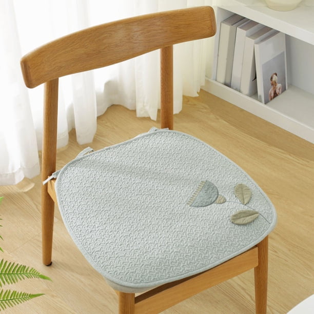 Fours Seasons Fabric Non Slip Sitting Chair Cushion Office Computer Deat Thin Cushion Antis Cats Scratch Seat Cushion