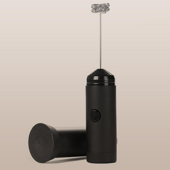 Batidor electrónico de huevos portátil multiusos, licuadora de café con leche, mezcladora de café, varilla de agitación de huevo para bar de cocina, Macarena Batidora de huevos