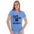 thumbnail image 4 of South Dakota You've Heard Pun Bison Women's T Shirt Ladies Tee Brisco Brands 2X, 4 of 6