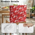 thumbnail image 7 of TSOVTHRID HO Candy Cane Red Print Removable Chair Back Slipcover Dining Chair Protector Soft Chairs Back Protector Cover for Dining Room Kitchen Wedding Party Christmas Decor, Set of 2, 7 of 7
