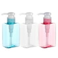 thumbnail image 1 of 3pcs 100ml Hand Sanitizer Dispenser Empty Bottle Refillable Plastic Bottles, 1 of 8