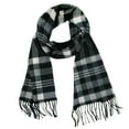 thumbnail image 1 of David & Young Soft Plaid Winter Scarf, 1 of 2