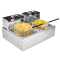thumbnail image 1 of Hawsaiy 22.8 Qt Electric Deep Fryer with 2 Baskets, 2500W, Residential Use, 1 of 9
