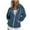 Navy--#fall tops for women 2025, variant on Aboser Zip Up Hoodies for Women with Pockets Fall Fleece Outfit Drawstring Long Sleeve Hoodie Jacket Solid Color Casual Sweatshirt Coats Y2K Tops Gray L