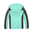 thumbnail image 3 of ZSHOW Girl's Ski Coat Soft Fleece Mountain Ski Jacket Mint Green 10/12, 3 of 8