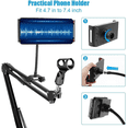 thumbnail image 2 of Soporte Brazo Micrófono Para Tiktok Vivo Estudio Grabación Xtellar negro, 2 of 4