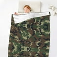 thumbnail image 2 of Flannel Fleece Throw Blanket Camouflage Pattern Print Lightweight Super Soft Cozy Plush Blanket 32 X 48 Inches, 2 of 6