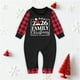 thumbnail image 1 of Pijamas familiares europeos con estampado navideño de moda, traje para padres e hijos, monos de poliéster para bebés., 1 of 3