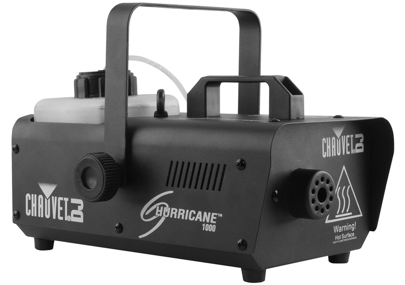 CHAUVET DJ Hurricane 1000 Fog Machine w/Wired & Wireless Remote + FJU Fog Fluid