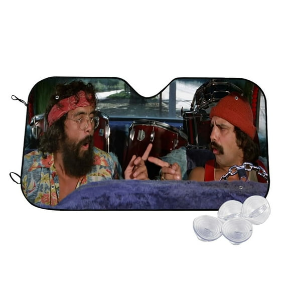 Funny Windshield Sun Shade for Car Sunshade for Car Windshield Covers Blocks UV Rays Automotive Interior Sun Protection 51 x 27.5 in