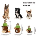thumbnail image 4 of Juguete interactivo de peluche para perros, árbol con agujeros, grande, 4 of 6
