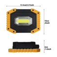 thumbnail image 5 of Reflector LED recargable 30W 2000LM Reflector para sitio de construcción Luz de trabajo 3 modos Linterna portátil Reflector LED USB para camping, sitio de construcción, garaje, taller (1, 5 of 5