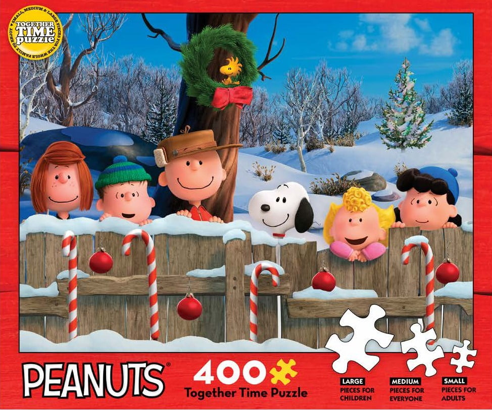 Ceaco Disney Together Time Christmas at The Skating Pond Jigsaw Puzzle 400 Pieces 2320-5