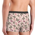 thumbnail image 3 of Goofa Beautiful Butterflies and Hearts Printed Men's Boxer Briefs Underwear, Moisture-Wicking Underwear, Trunk,Soft and Breathable Cotton Underwear-X-Large, 3 of 9
