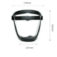 thumbnail image 2 of Anti-fog Transparent Cycling Goggles Safety Mask Full Face Mask Protective Head Cover Sports Accessories BLACK FRAME TRANSPARENT PIECE, 2 of 8