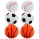 thumbnail image 3 of KAKOWELY 6 pelotas deportivas para apretar, mini pelotas de fútbol, baloncesto, béisbol, juguetes sensoriales para las manos., 3 of 5