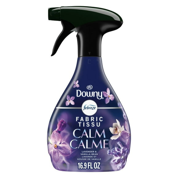 Febreze Fabric Spray Air Freshener, Odor-Fighting Fabric Refresher, Downy Calm Scent, 500ML