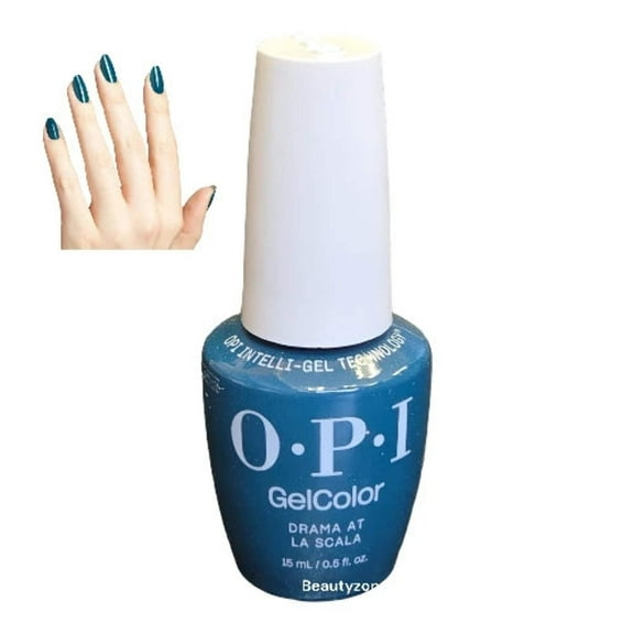 OPI Gelcolor Gel Nail Polish 0.50 oz. - Intelli-Gel - GCMI04 - Drama At La Scala