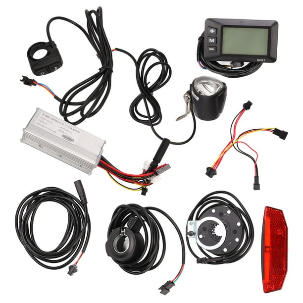 Kit de Conversión de Bicicleta Eléctrica Jadeshay Controlador de Bicicleta Eléctrica