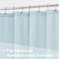 thumbnail image 6 of Mrs Awesome Waterproof Fabric Shower Curtain Liner Microfiber with 3 Magnets, Blue -72"x72", 6 of 7