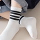 thumbnail image 5 of Calcetines para mujer Medias de otoño e invierno para mujer Medias de tubo medio para mujer Medias de primavera y otoño, 5 of 5