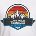 thumbnail image 3 of CafePress - Alpine Valley Ski Area Chesterland Ohio T Shirt - Fitted T-Shirt, Vintage Fit Soft Cotton Tee, 3 of 4