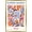 Gold Framed Version, variant on Reinders: Flowers - Flower Market Ibiza Pink Wall Poster, 22.375" x 34" Framed