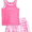 Powerpuff Girls, variant on Toddler Girls Active Tank Top and Pleated Skort Set, 2-Piece, Sizes 12M-3T