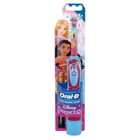Oral-B Kid's Battery Toothbrush featuring Disney Princess, for Kids 3 