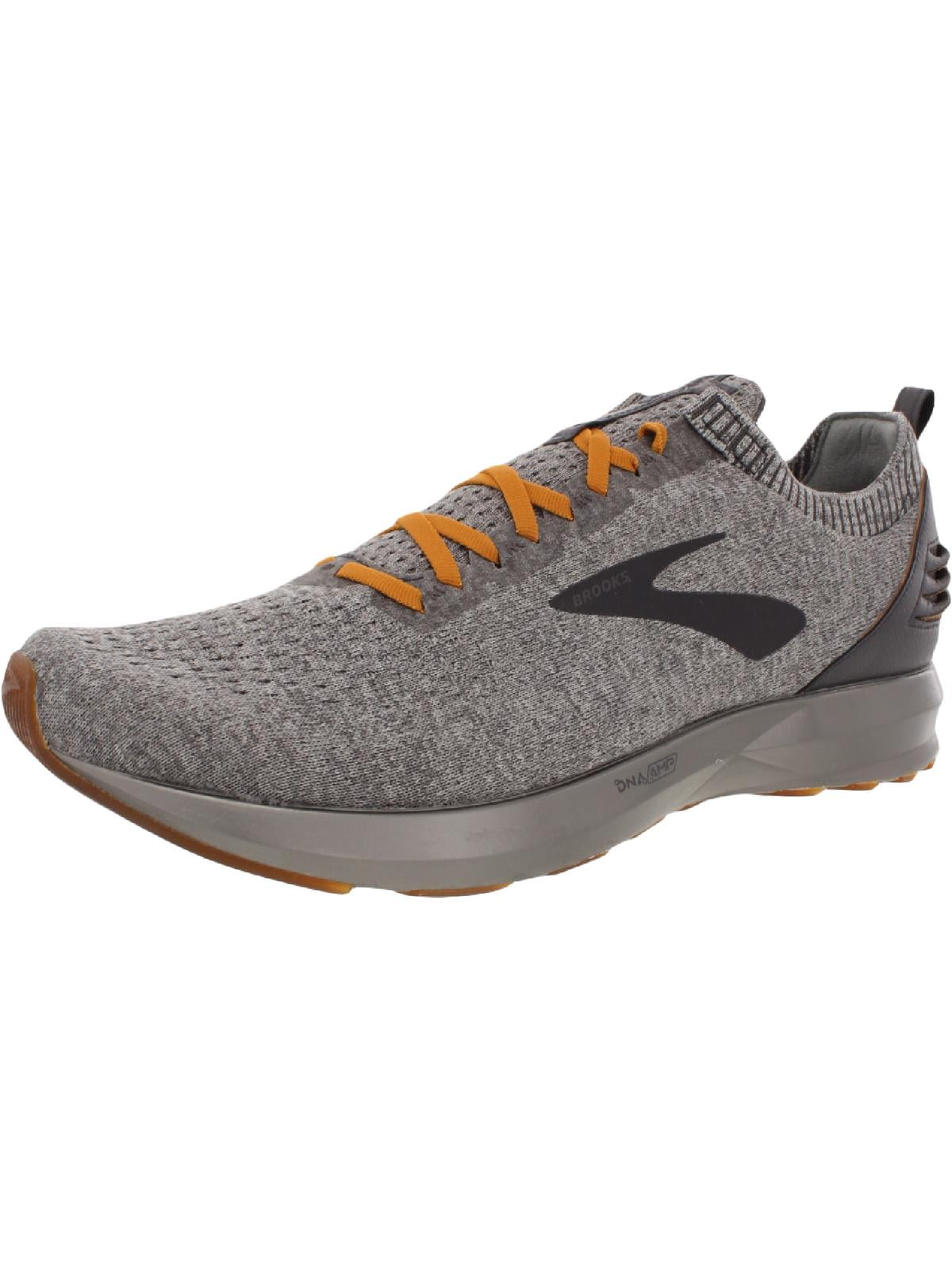 Men's Brooks Levitate 2 Running Athletic Training Shoes Grey Grey Ocher 