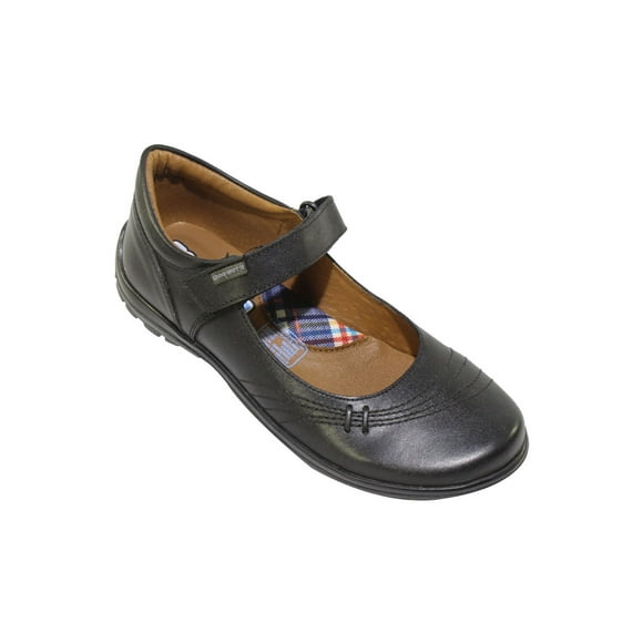 ZAPATO ESCOLAR COLEGIAL CASUAL COQUETA NIÑA PIEL NEGRO 54400A LEON 54400Ap