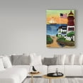 thumbnail image 3 of Trademark Fine Art 'Sunset Lighthouse' Canvas Art by Cheryl Bartley, 3 of 3