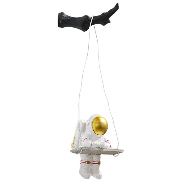 Figuras de juguetes regalos decoración de la pared de la acostado en Zulema Figuras de astronauta