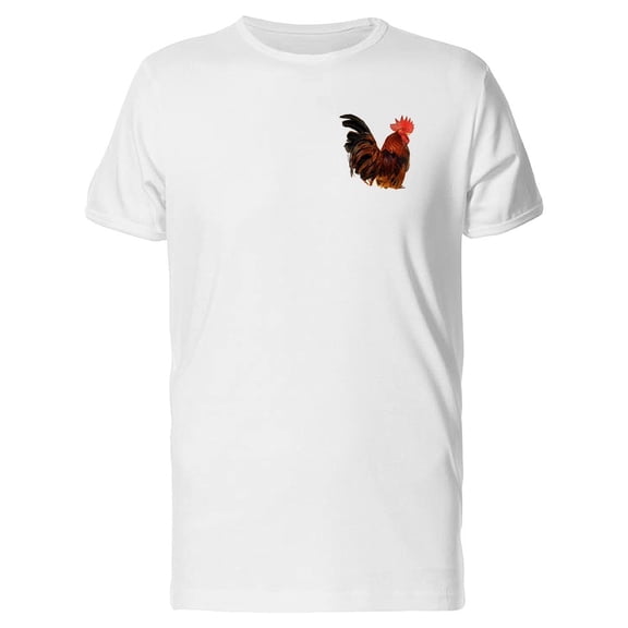 Upperside Resting Rooster Tee Men's -Image by Shutterstock
