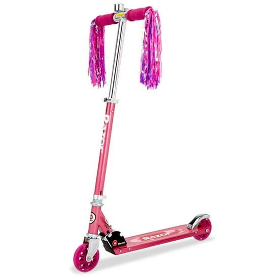 Razor A Kick Scooter for Kids - Sweet Pea, Lightweight, Foldable, Aluminum Frame, for Child Ages 5