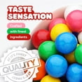 thumbnail image 5 of Gumballs for Gumball Machine - 1 Inch Large Double Bubble Gumballs - Assorted Fruit Flavored Bubble Gum for Kids - Sweet Gum Balls in Bulk 1.7 Lb - Chewing Gum for Kids, 5 of 5