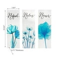 thumbnail image 2 of Signe Mural Mdf Relax Renew Refresh - Ensemble De 3, 2 of 4