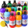 thumbnail image 1 of Set de pintura acrílica Smallbudi, 15 colores, 500 ml, no tóxico, con Acc, 1 of 7