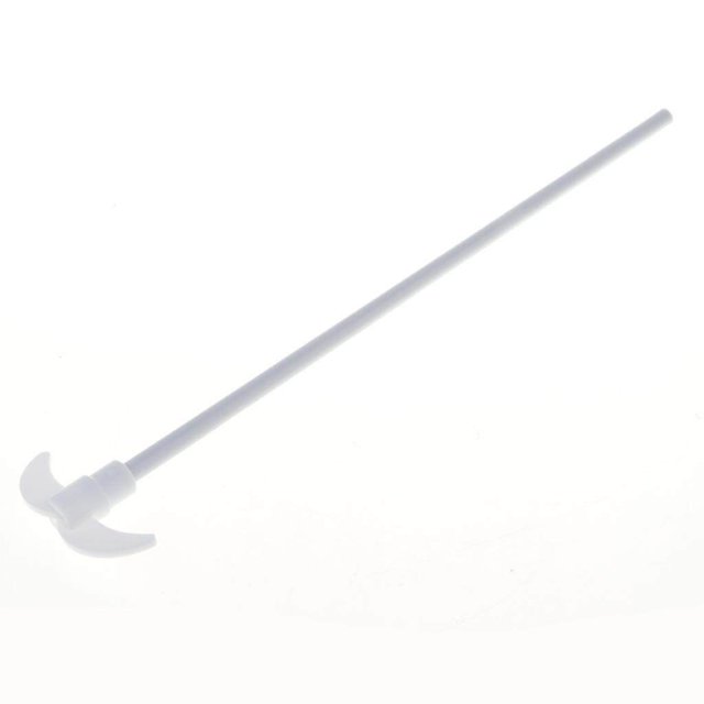 pitrice PTFE Mixer Stirring Rod for Electric Overhead Stirrer Shaft for Electric Overhead Blending Equipment Mixer Science Experiment Acc L 300mm Oar Dia 65mm