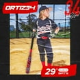 thumbnail image 2 of Ortiz34 29" Graffiti Plastic Bat & Ball Set, David Ortiz Backyard Baseball Homerun Set for Youth, Kids, Teens & Adults, 2 of 7