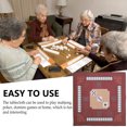 thumbnail image 3 of Miangastore 1PC Mahjong Table Cloth Square Shape Mahjong Mat Board Room Mahjong Pad Anti-slip Desktop Cushion for Games Board Games Mahjong Use (Brown), 3 of 8